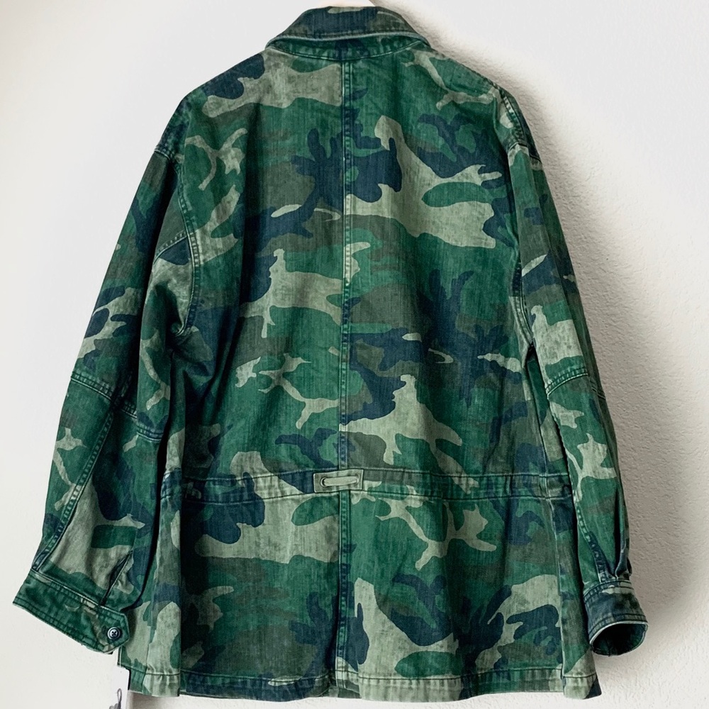 NWT Free People Camo Jacket - Picture 3 of 10